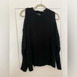 Open Shoulder Sweater